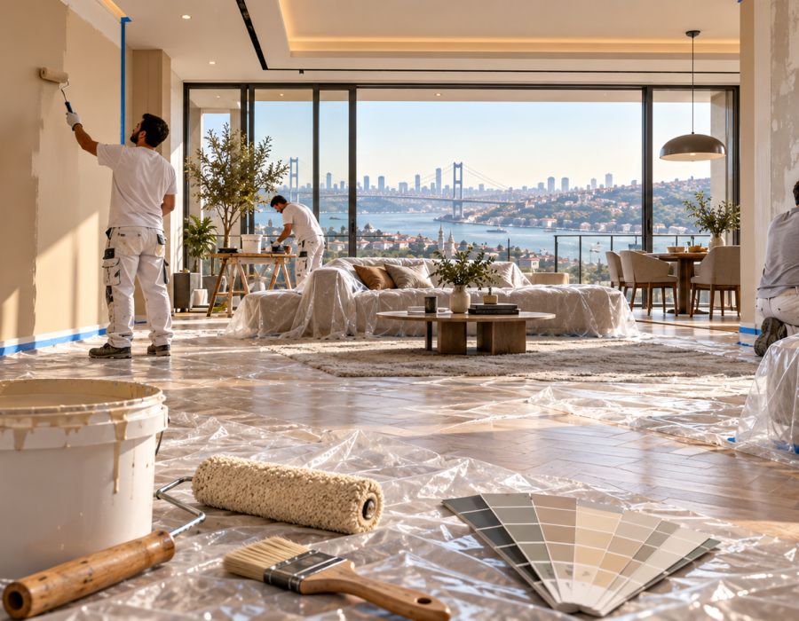 İstanbul’da Profesyonel Boya Badana: Ev Yenileme ve Renk Seçimi Rehberi