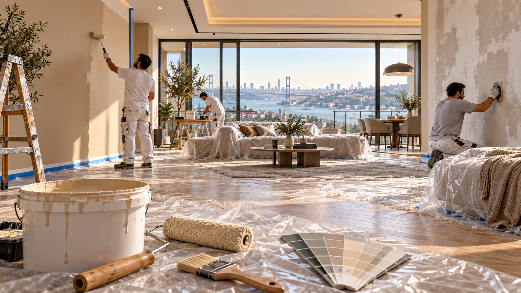İstanbul'da Profesyonel Boya Badana: Ev Yenileme ve Renk Seçimi Rehberi